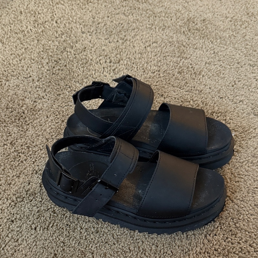 Dr. Martens Women’s Voss Black Sandals - Picture 3 of 6